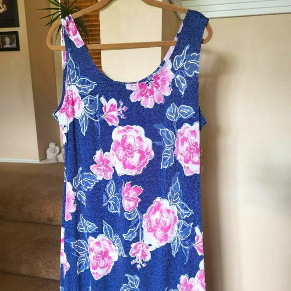 Plus Size Sleeveless Maxi Dress - Size 14W - Picture 2 of 6